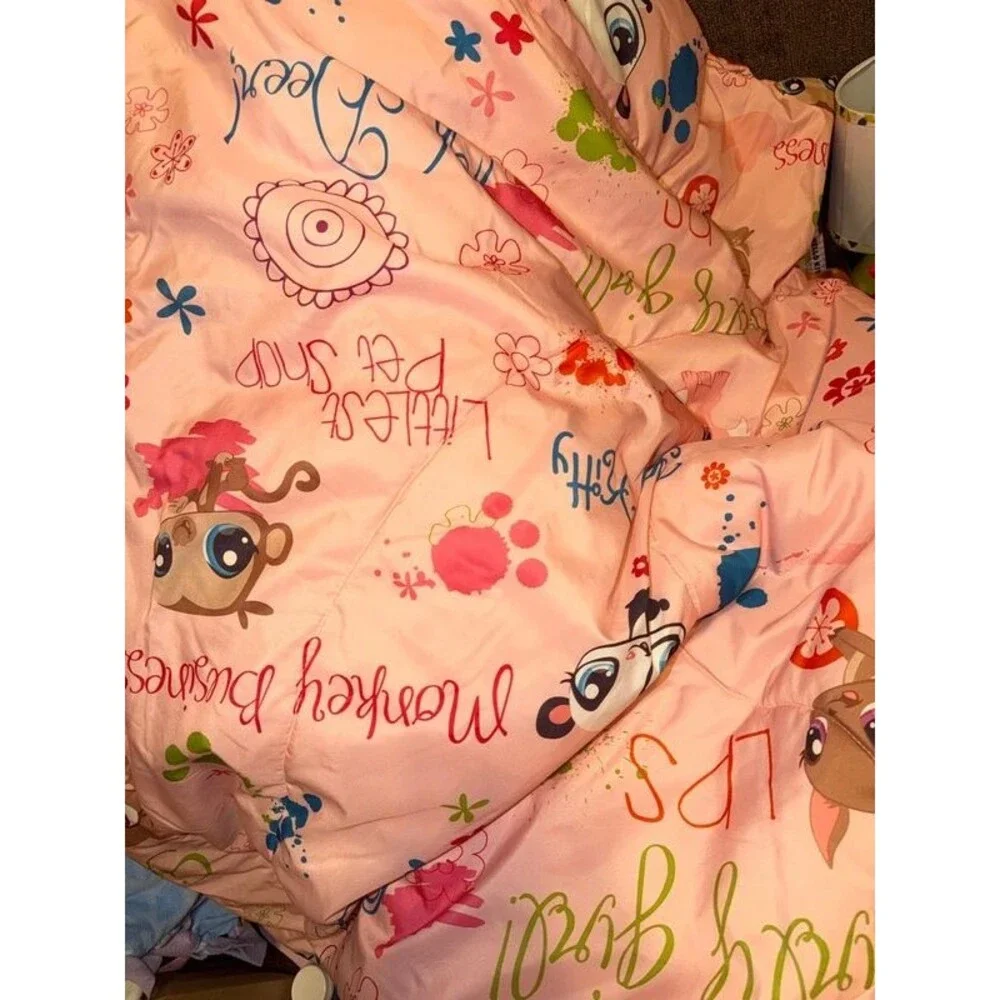 Full-size littlest pet shop comforter vintage